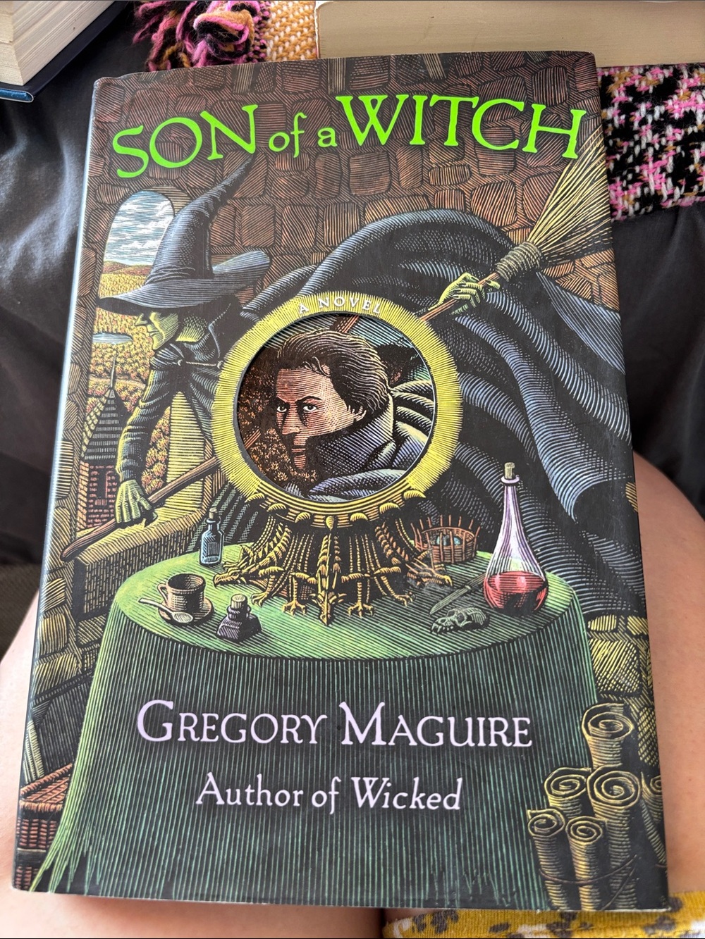 Son of a Witch by Gregory Maguire - Green Illustrated Hardcover
